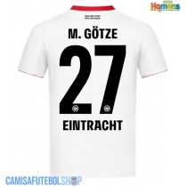 Camisa de time de futebol Eintracht Frankfurt Mario Gotze #27 Replicas 2º Equipamento 2025-26 Manga Curta